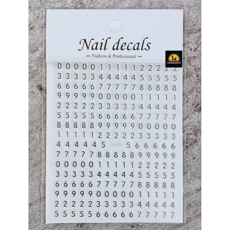 สติ๊กเกอร์ ตัวอักษร ภาษาอังกฤษ alphabet sticker ตัวพิมพ์ภาษาอังกฤษ สติ๊กเกอร์ตัวเลข สติ๊กเกอร์ติดเล็บ สติ๊กเกอร์ตัวจิ๋ว - รูปที่ 5