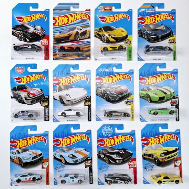 Hot wheels โมเดลรถเหล็ก สเกล1:64 แพ็คสวย เลือกแบบได้