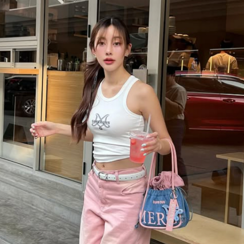 💯สินค้าขายต่อ🙏MERGE A DAY BAG กระเป๋า*SUPERSUN Tote Bag กระเป๋าถือ กระเป๋านุ่ม official กระเป๋าถือ สะพายข้าง