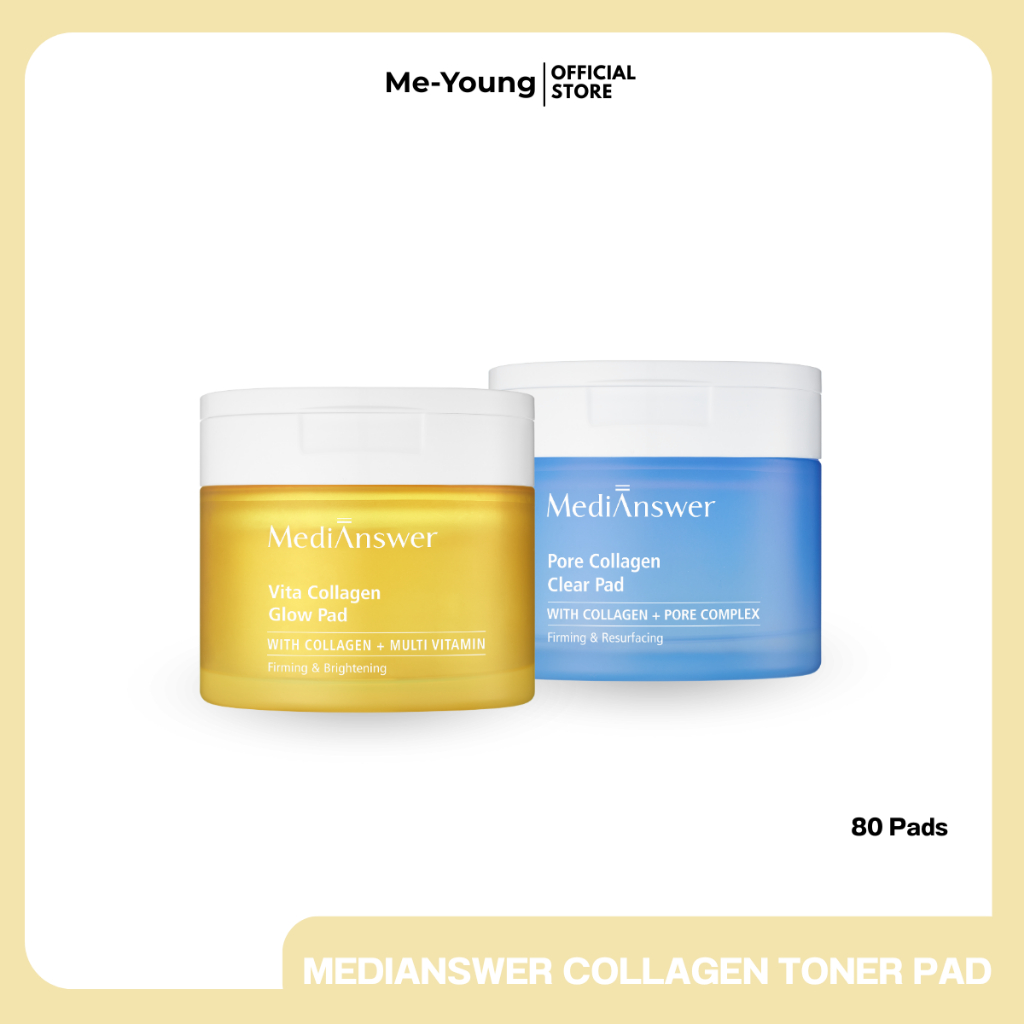 ( แท้100% ฉลากไทย) โทนเนอร์แพดผิวโกล์วใส | MEDIANSWER TONER PAD