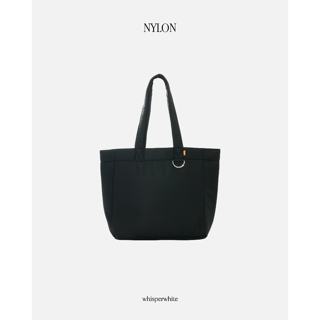 WHISPERWHITE - NYLON กระเป๋าผ้าไนลอน ใส่โน๊ตบุ๊ค และแลปท็อป 15 นิ้วได้ กระเป๋าจุของได้เยอะ