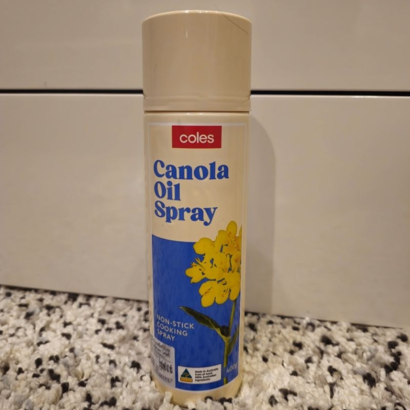 [Made​ in​ Australia]​ คาโนล่า​ ออยล์​ สเปรย์​ ตราโคลส์​ Canola​ Oil​ Spray​ (Coles Brand)​ 400g