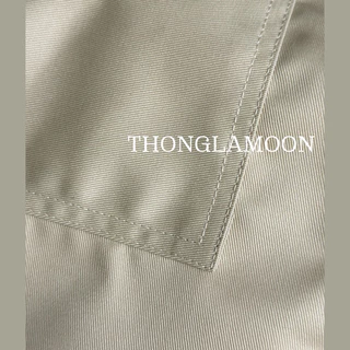 [พร้อมส่ง⭐️] ผ้ากันเปื้อน สายไขว้ มีตัวปรับระดับ ผ้าซุปเปอร์คอมทวิล #คาเฟ่ #ร้านอาหาร