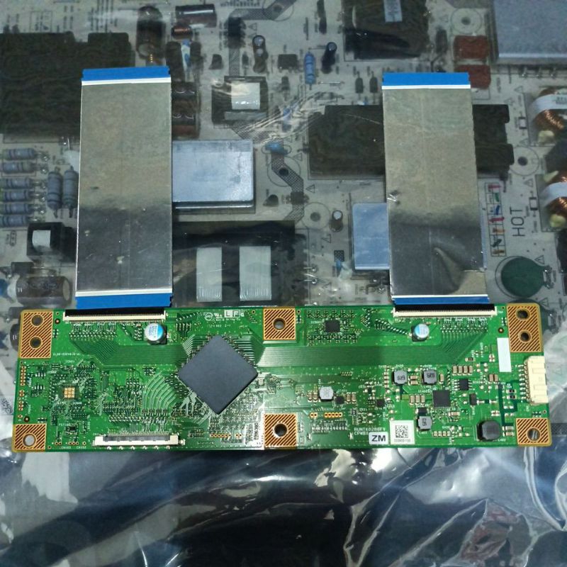 บอร์ดT-CONทีวี sharp รุ่นLC-60UA6800X(ใหม่แท้)RUNTK0288FAฟรีสายแพร์ใหม่1ชุด
