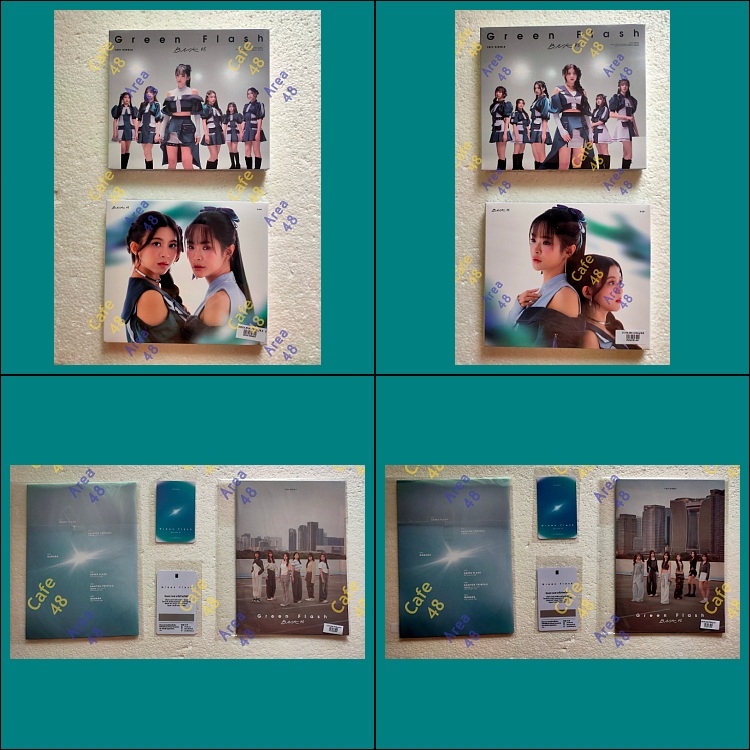 [ Green Flash A B แกะ ไม่แกะ ] BNK48 CD PB Photobook Type A B Bnk ซิง18 CD18 PB 