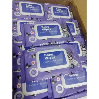 ทิชชู่เปียก ยกเซท 10 ห่อ 1 ห่อ 30 แผ่นbaby wipes มีฝาปิด สุดคุ้ม