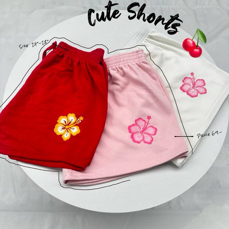 ❤️‍ กางเกงขาสั้นผู้หญิง กางเกงบาร์บี้ ผ้านุ่มนิ่ม ใส่สบาย น่ารักมาก
