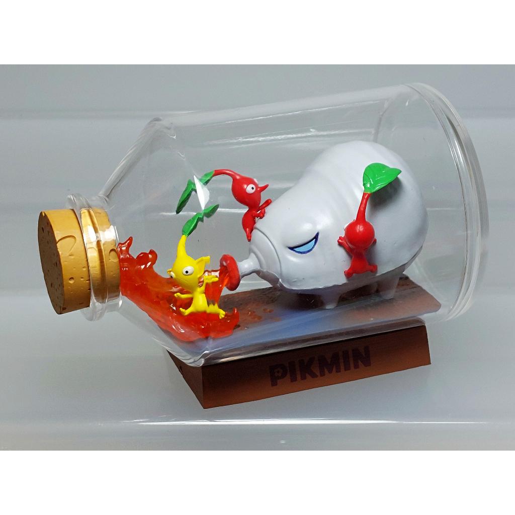 [ของแท้] [มือสอง] Pikmin Terrarium Collection Fiery Blowhog Red Yellow (Hi ni Tsuyoi) Figure Re-Ment