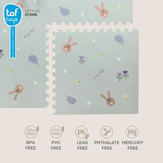 Taf Toys แผ่นรองคลาน จิ๊กซอว์ นุ่ม ขนาดใหญ่ Urban Garden XL Soft Puzzle Mat ของใช้เด็กแรกเกิด รูปที่ 5