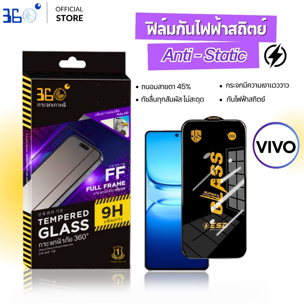 [🇰🇷360] ฟิล์ม for VIVO y29 y19s y21D y200 y28 y17s y03t y50 y11 y72 y33s y15 y31