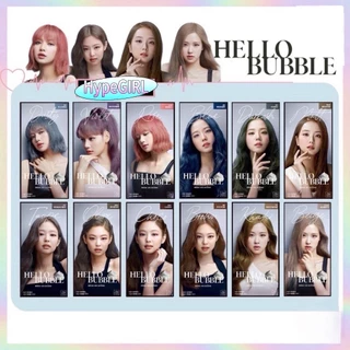 (ลดโค้ดคุ้ม+ส่งฟรี) ของแท้/พร้อมส่ง โฟมเปลี่ยนสีผม Mise En Scene Hello Bubble Foam Color Blackpink โฟมเปลี่ยนสีผมเกาหลี