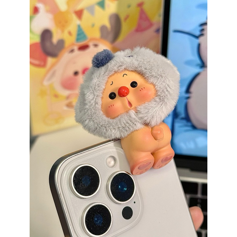 [พร้อมส่ง*จุ่มเดี่ยว*🦊] OYO animal party ตัวเกาะมือถือจิ๋ว จุ่มเดี่ยว