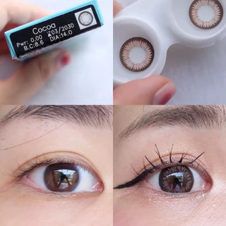 maxim คอนแทคเลน์สี รายเดือน รุ่นตาสวย กล่องสีฟ้า (1กล่อง 1 คู่)