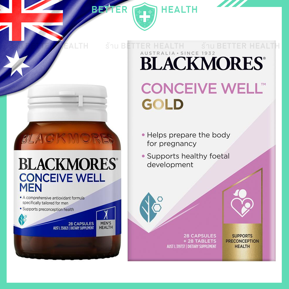 Blackmores Conceive Well Men & Gold Women 28 Tablets