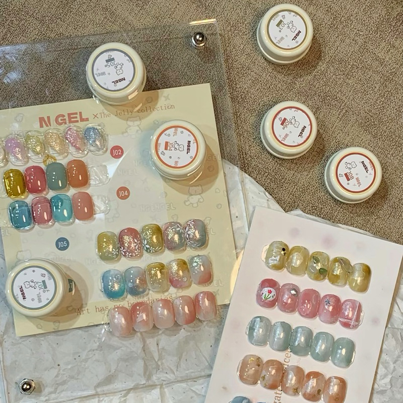 พร้อมส่ง 🩷 N GEL Jelly set of 8