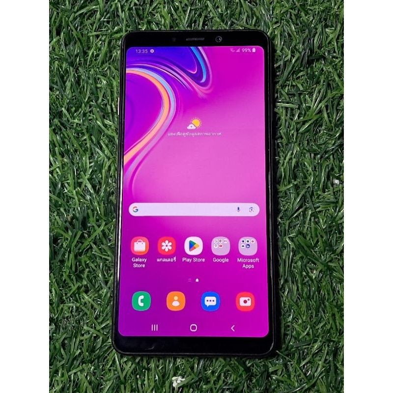 Samsung Galaxy A9 2018 เครื่องแท้มือสอง สแกนนิ้วเสีย ชาร์จช้า Ram 6 Rom 128 GB