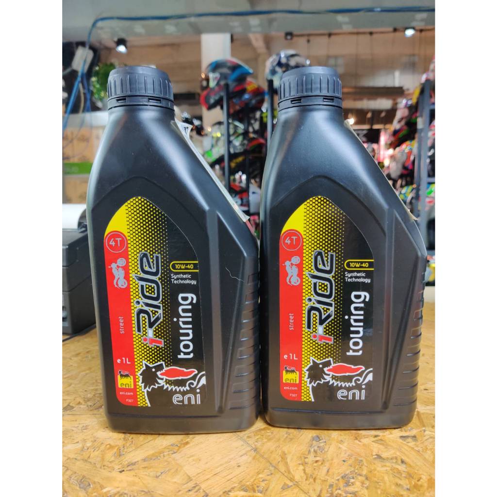 น้ำมันเครื่องสังเคราะห์ ENI I Ride Touring 10W-40 4T จากอิตาลี เครื่องเดินเรียบ แน่น ลื่น เข้าเกีย