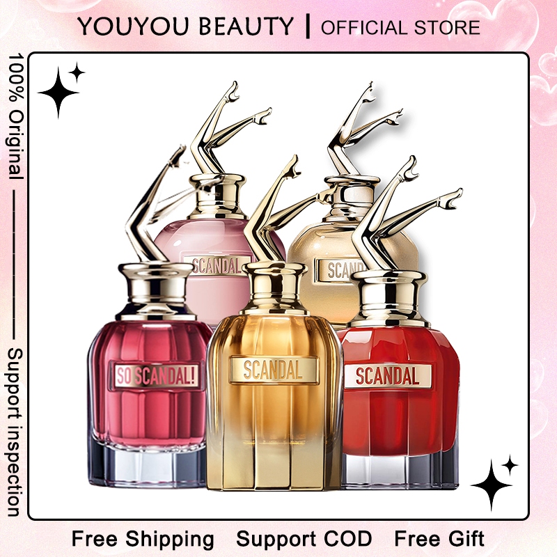 แท้ 100% Jean Paul Gaultier SCANDAL EDP (น้ำหอมยกขา) 80ml / SO Scandal Jean Paul Gaultier