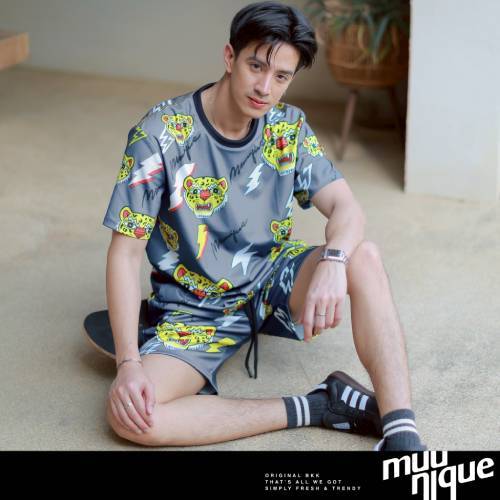 MUUNIQUR JP.SET รุ่น TIGER THUNDER Grey