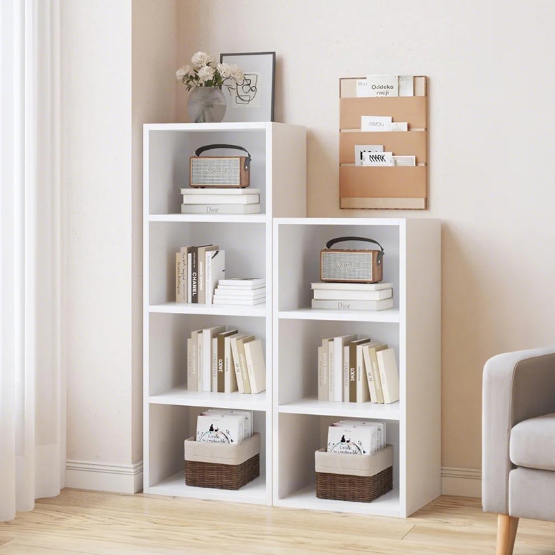 DTG ชั้นวางของ ชั้นวางหนังสือ ชั้นอเนกประสงค์ สไตล์มินิมอล 3/4 ช่อง Bookshelf