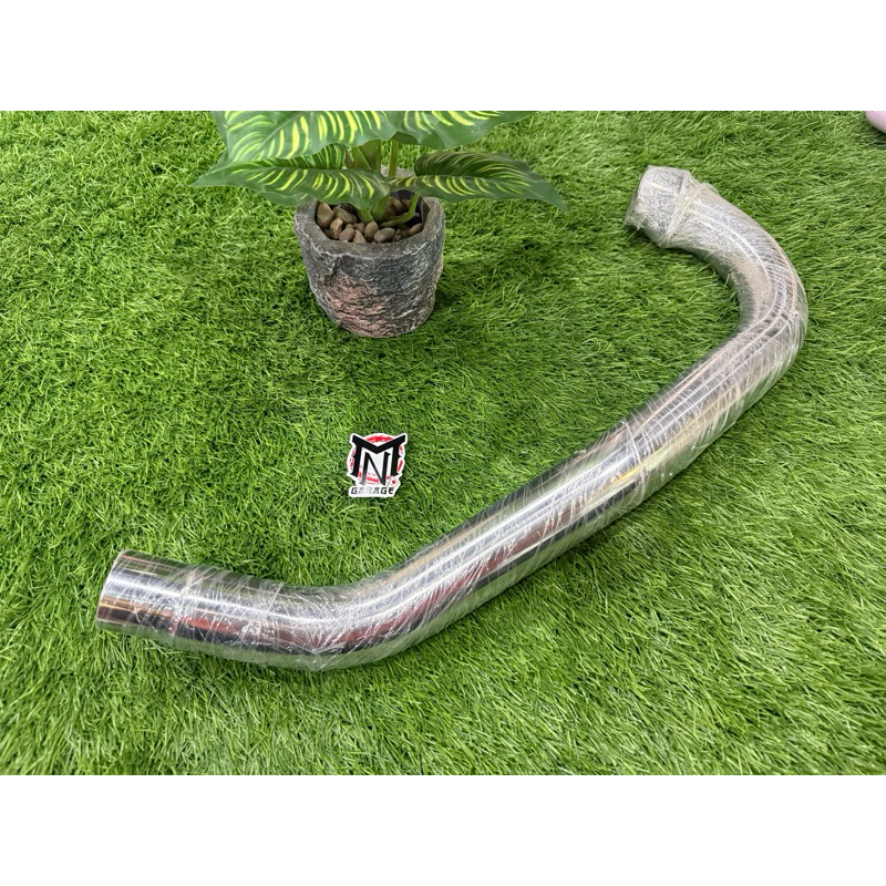 คอท่อ เลส ทรงเลื้อย SR400/500 (ใส่รถคาบู)