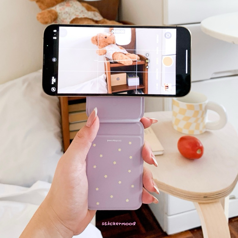 **ทักแชทขอโค้ด** Magnetic Tripod Stand ขาตั้งสำหรับมือถือ (แถมฟรี! วงแม่เหล็กทุกออเดอร์)⭐️🍓 - รูปที่ 7