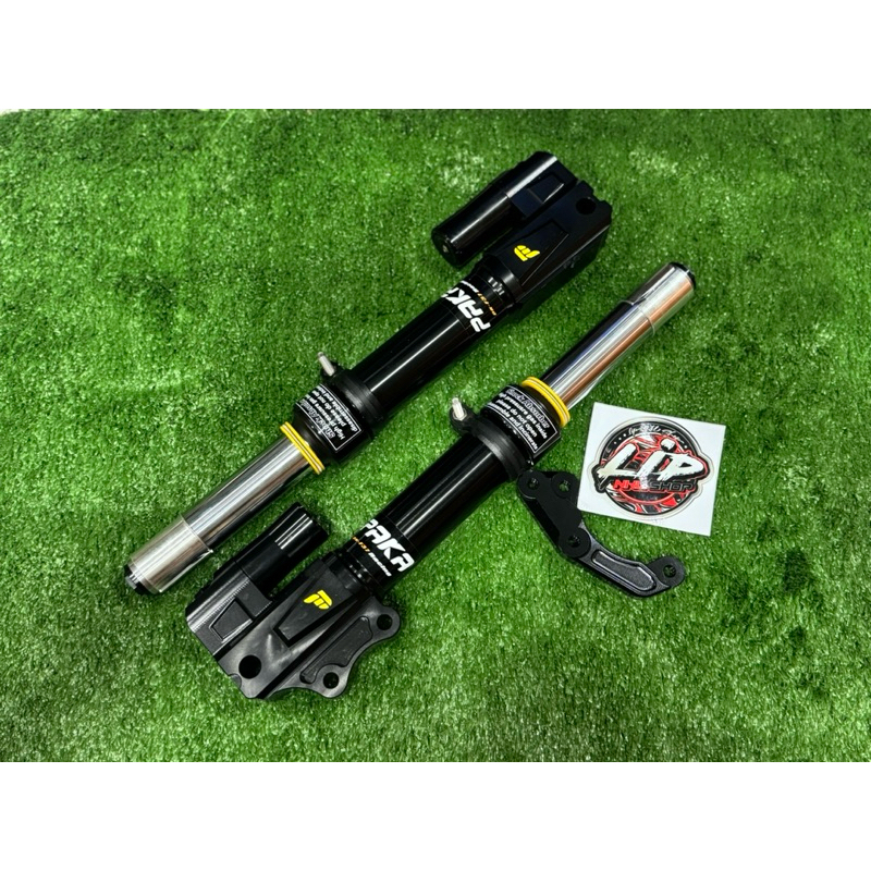 โช๊คหน้า Paka แท้ Giorno / LEAD แถมขาปั้ม+แกนล้อ ปรับได้จริง