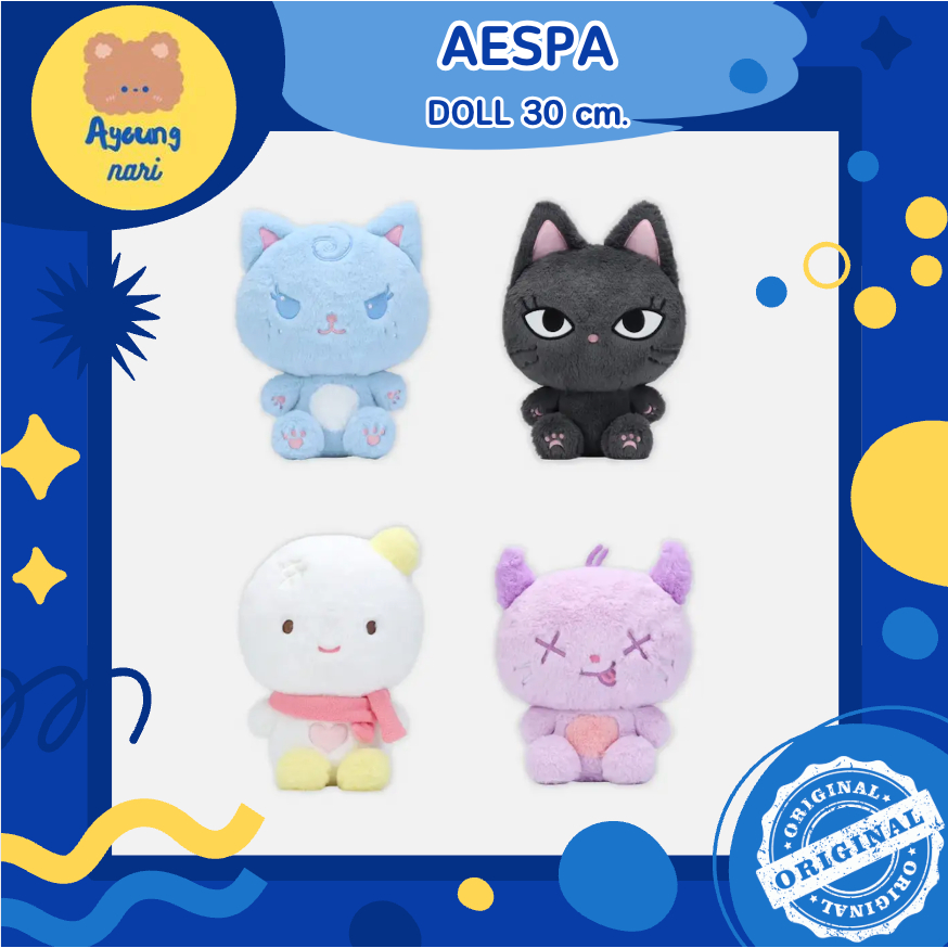 พร้อมส่ง 2025 aespa LIVE TOUR－SYNK：PARALLEL LINE－ENCORE ตุ๊กตา ตุ๊กตา 30 cm.