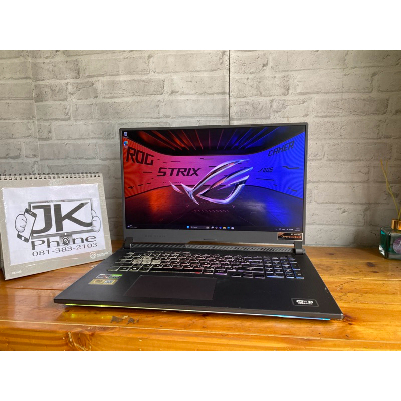 โน๊ตบุ๊คเกมมิ่งมือสอง Asus Rog Strix GL743