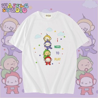 [ ส่งฟรี 🔥 ] WS0150 เสื้อยืดโอเวอร์ไซส์ เสื้อยืดเกาหลี ผ้าคอ…