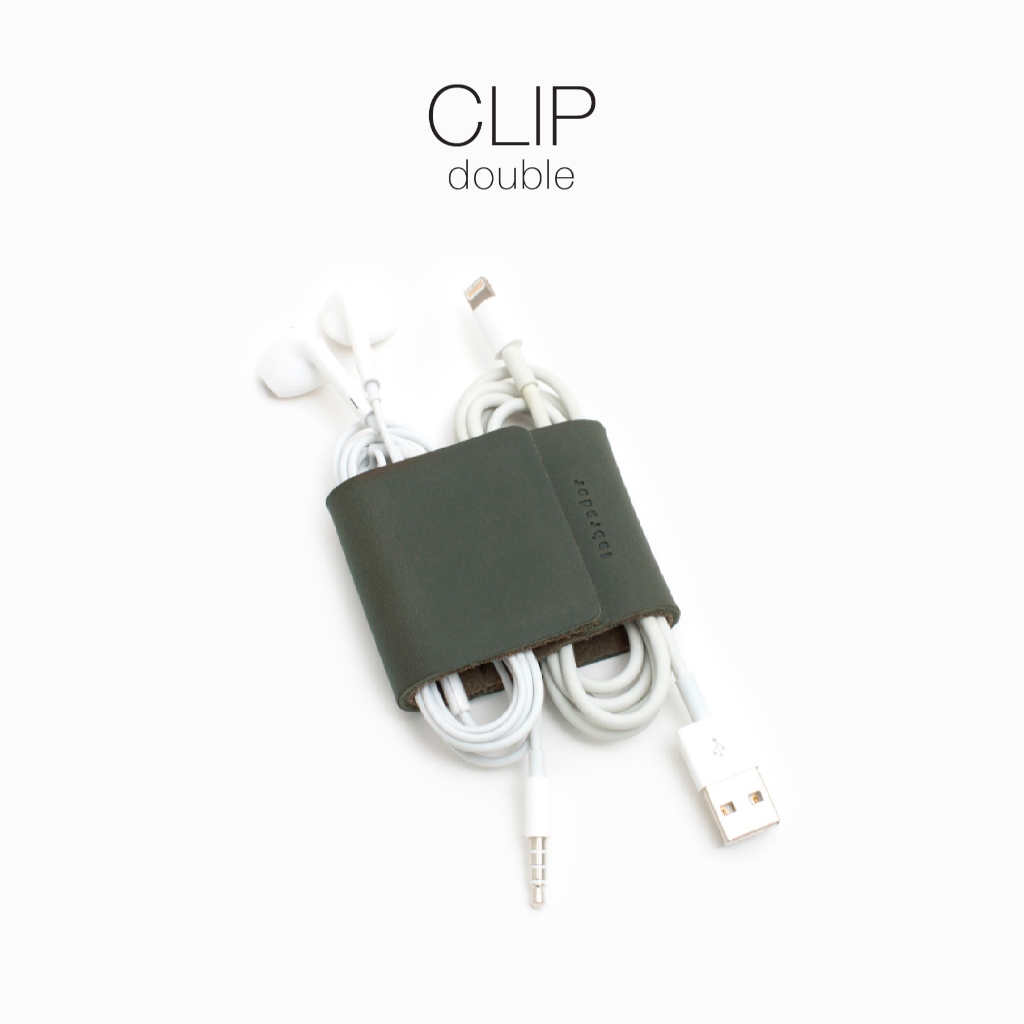 labrador CLIP double ที่เก็บสายหูฟังและสายชาร์จ (LAA149)