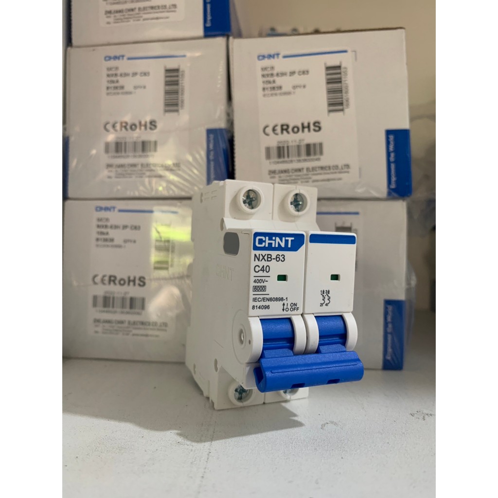 MCB เบรกเกอร์ขนาดเล็ก เบรกเกอร์ลูกย่อย  NXB-63 30mA 6kA  NXB-63H 30mA 10kA