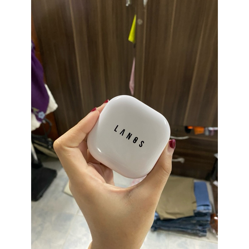 LANOS แป้งพัฟลานอส แป้งลดสิว สูตรคุณหมอ ทาทับสิวไม่อุดตัน