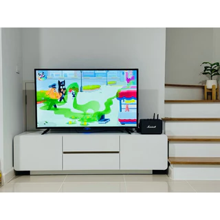 Tomato Home ชั้นทีวีมินิมอล Desire TV cabinet กว้าง160ซม | ชั้นวางทีวีไม้ วางทีวีใหญ่สุด 65นิ้ว