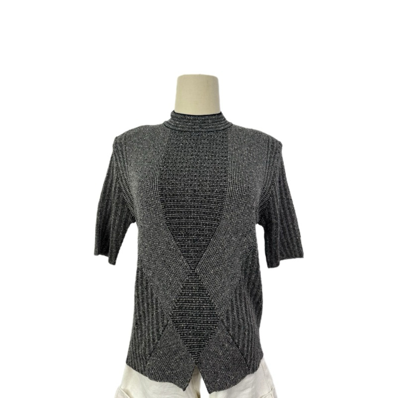 RUKA เสื้อไหมพรมแขนสั้น แบรนด์แท้จากญี่ปุ่น