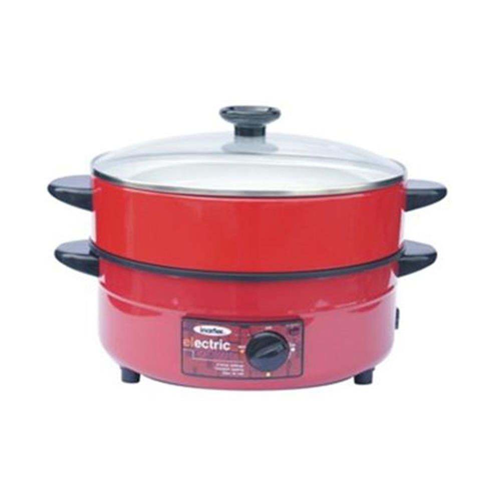 IMARFLEX กระทะไฟฟ้า (เคลือบเทปลอน) มีซึ่ง 1 ชั้น กำลังไฟ 1050 วัตต์ รุ่น IP-137