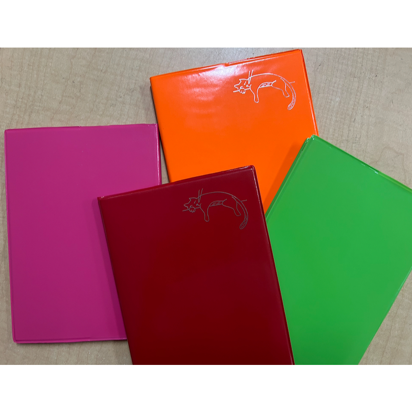 สมุดปกหนัง PVC No.16 TT161 คละสี คละลาย