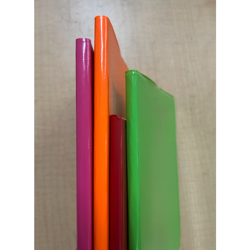 สมุดปกหนัง PVC No.16 TT161 คละสี คละลาย