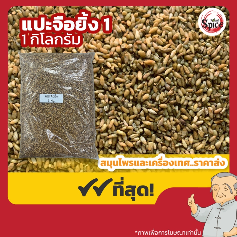 แปะจือยิ้ง เบอร์ 1 (Baiziren) 柏子仁 ขนาด 1 กิโลกรัม