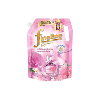 [แพ็ค3] Fineline ไฟน์ไลน์ ดีลักซ์เพอร์ฟูม ปรับผ้านุ่มสูตรเข้มข้นพิเศษ กลิ่นSweet Scent 1,000 มล. x3