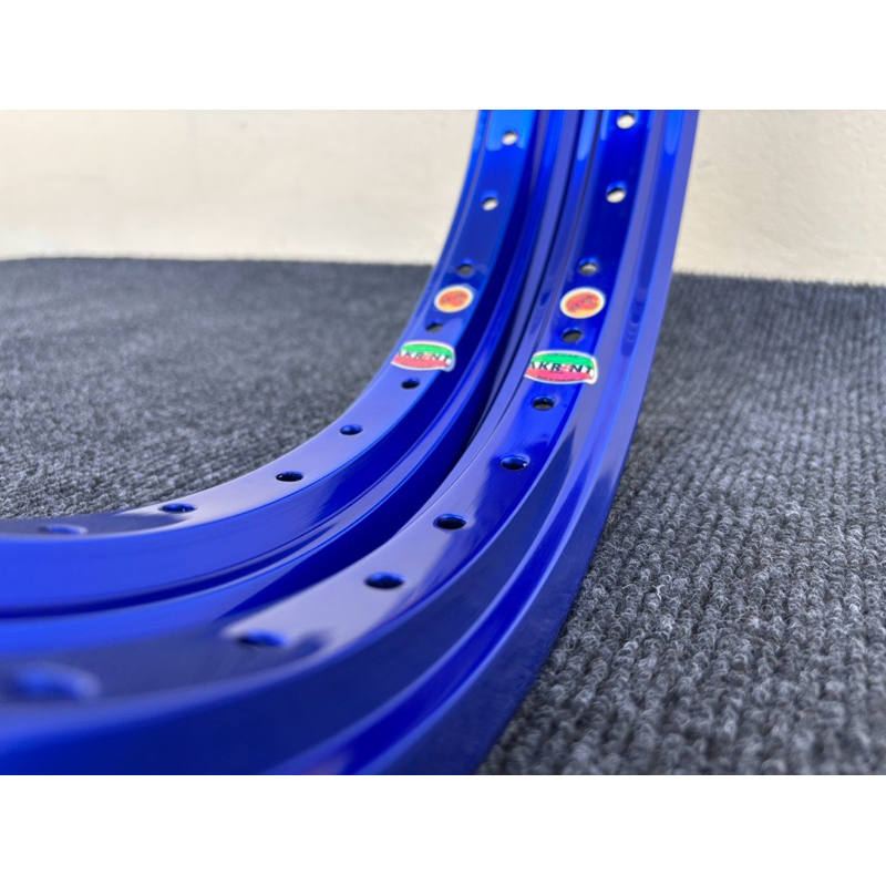 ล้อ AKRONT น้ำเงินล้วน 1.4-17/17 ล้อมันกุ้ง🦞