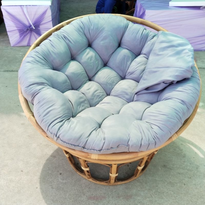 เก้าอี้เรดาร์ พร้อมเบาะ แถมผ้าคลุม 110 * 110 * 70 cm คละสี
