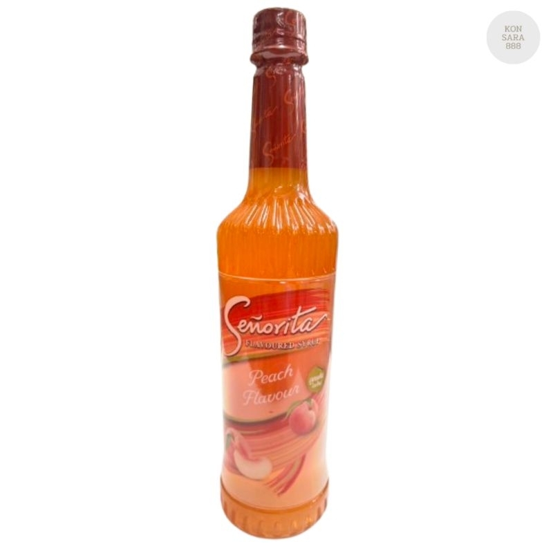 Senorita peach syrup 750 ml 526401