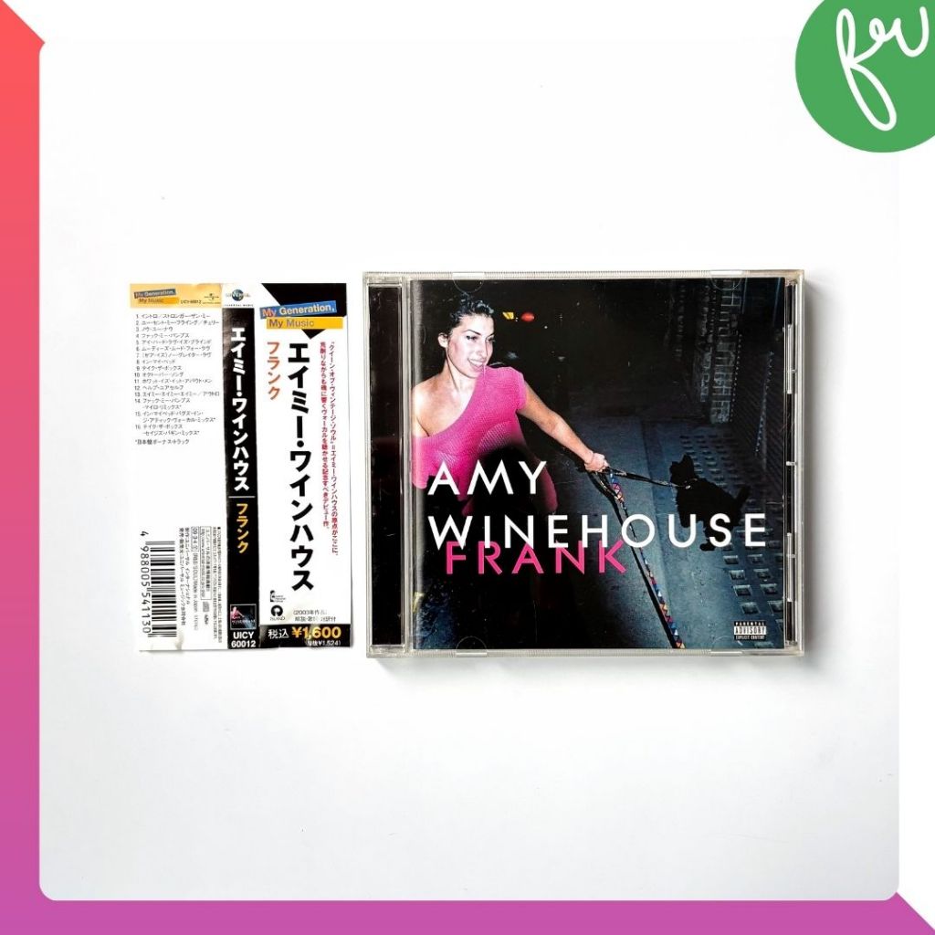 แผ่น CD แท้ เพลงสากล Amy Winehouse – Frank (Japan) RnB/Swing, Soul-Jazz