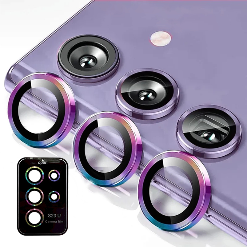 ฟิล์มกระจกเลนส์กล้อง Samsung A06(4G/5G) A05s A54 A15 A35 A55 A26 A36 A56 พร้อมฐานติด