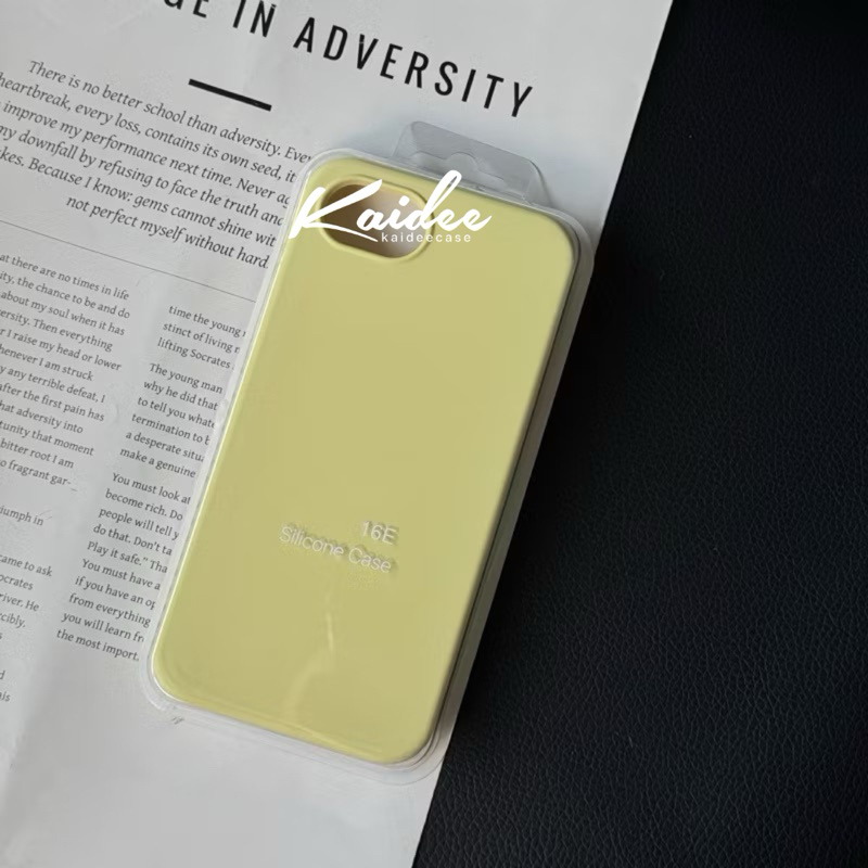SiliconeCase -เคสซิลิโคนกำมะหยี่สีพื้น ลบรอยปากได้ เคสสำหรับรุ่นไอโฟน 16-17 17Air 17Pro 17ProMax ราคา ถูกที่สุด ดีลบีเคเค แกลเลอรีภาพที่ 4