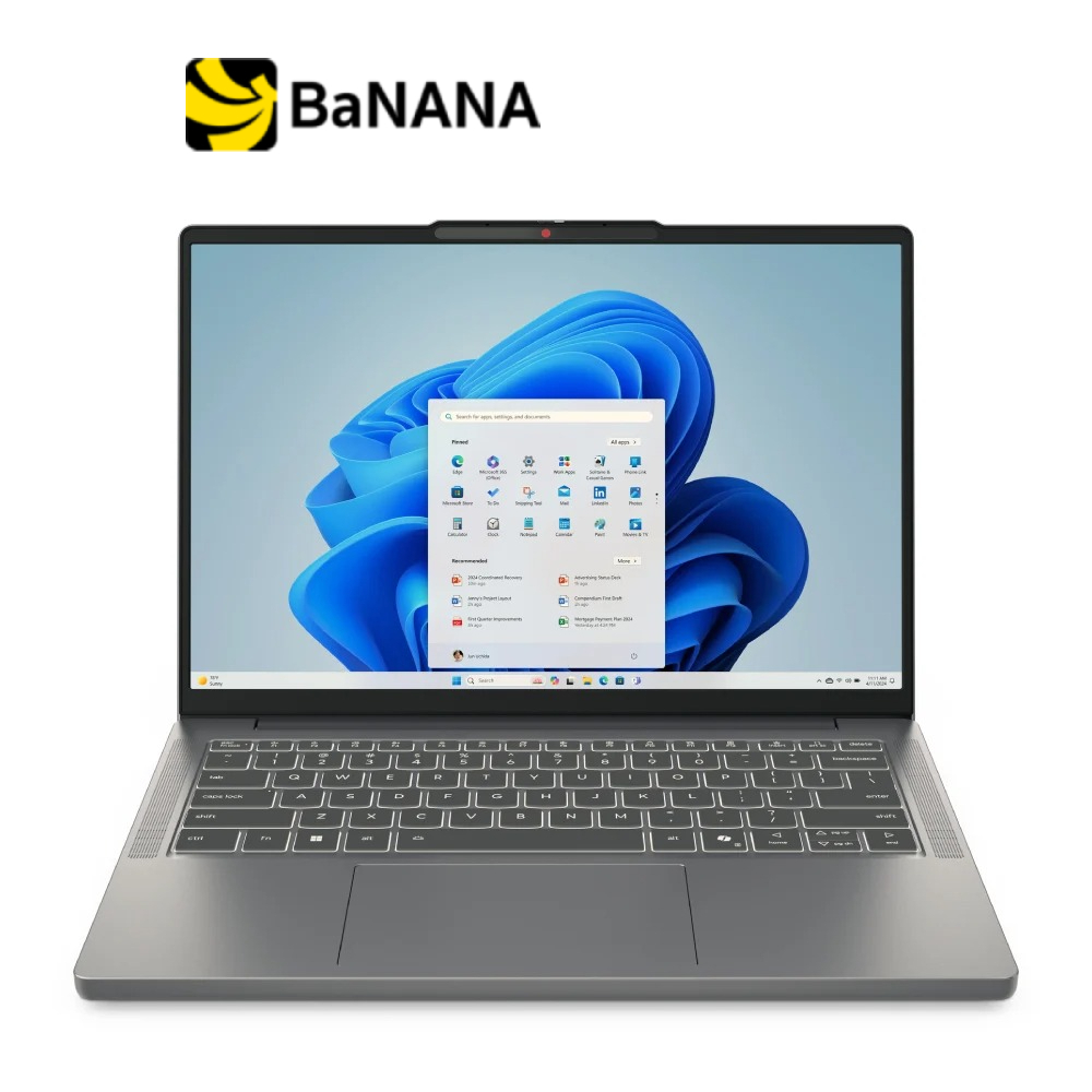 โน๊ตบุ๊ค Lenovo IdeaPad Slim 3i 14IRH10-83K0004WTA Grey by Banana IT