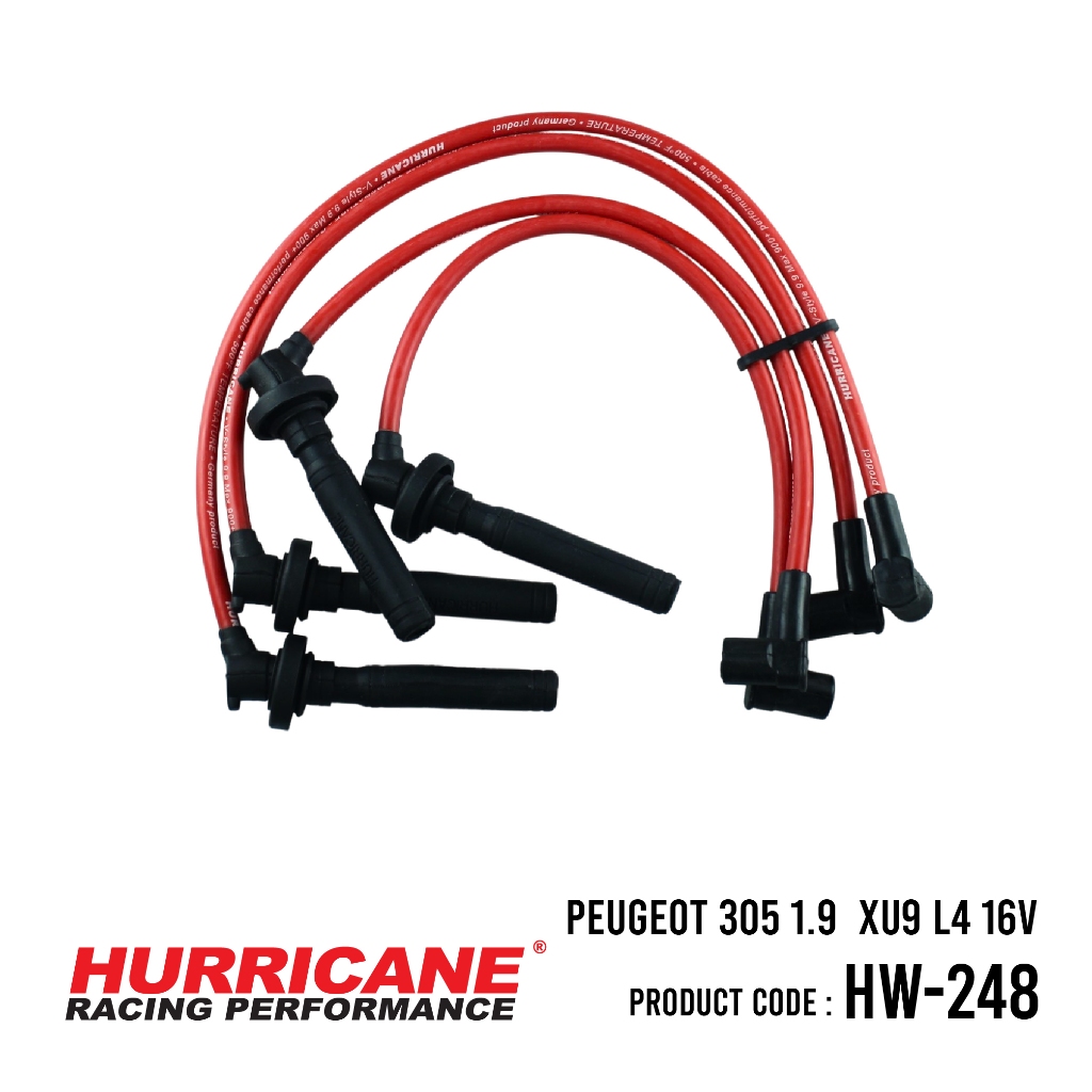 สายหัวเทียน PEUGEOT 305 1.9  XU9 L4 16V  HW-248