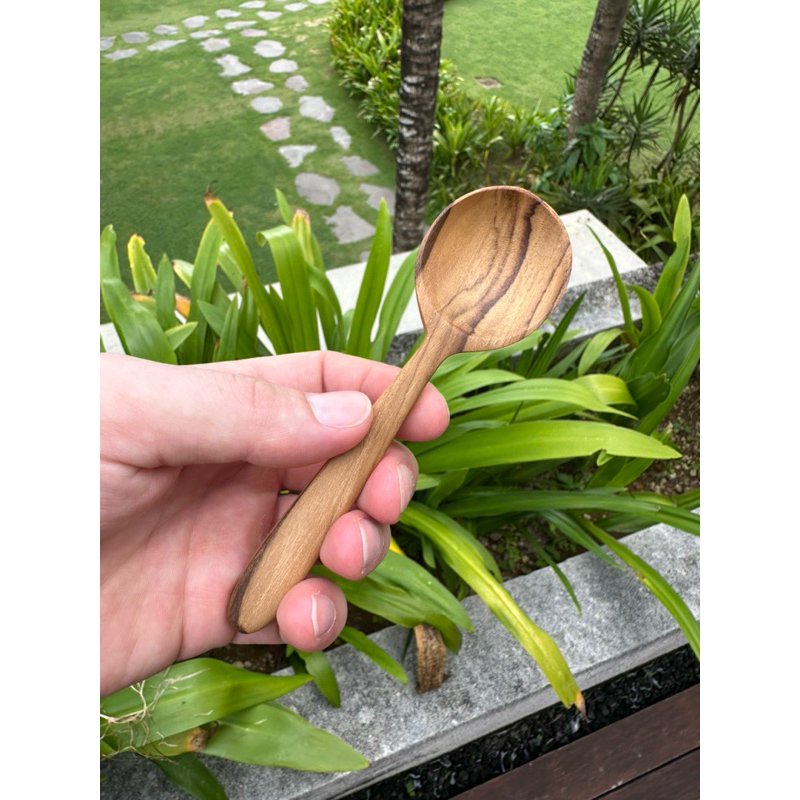 Handcrafted Teak wooden small spoon