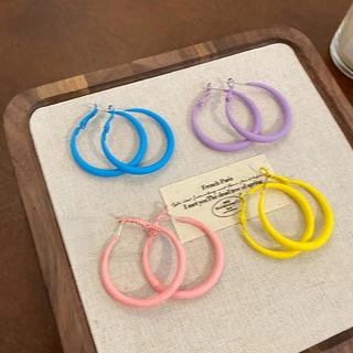ต่างหู เครื่องประดับหู ขนาดใหญ่ สำหรับผู้หญิง cute ใหม่ ไปเที่ยวทะเลS1126